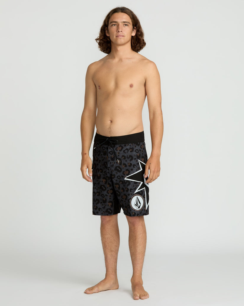 St4R G4Zer Mod 20" Boardshort - Asphalt Black