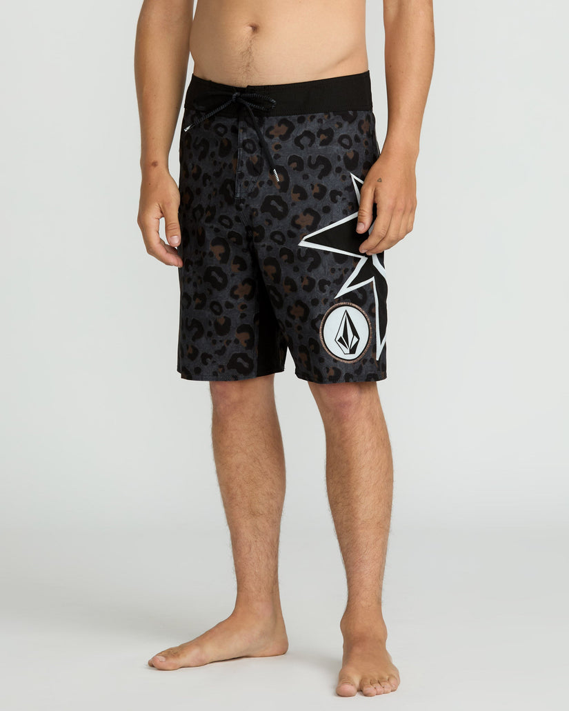 St4R G4Zer Mod 20" Boardshort - Asphalt Black