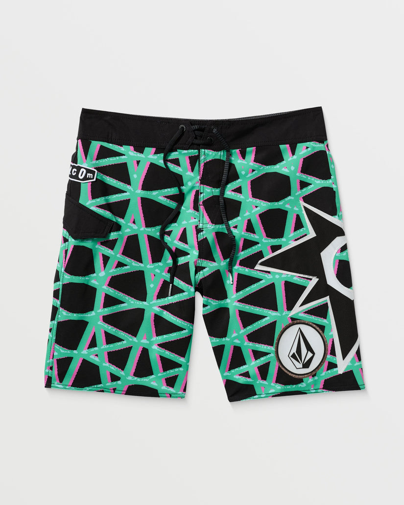 St4R G4Zer Mod 20" Boardshort - Black