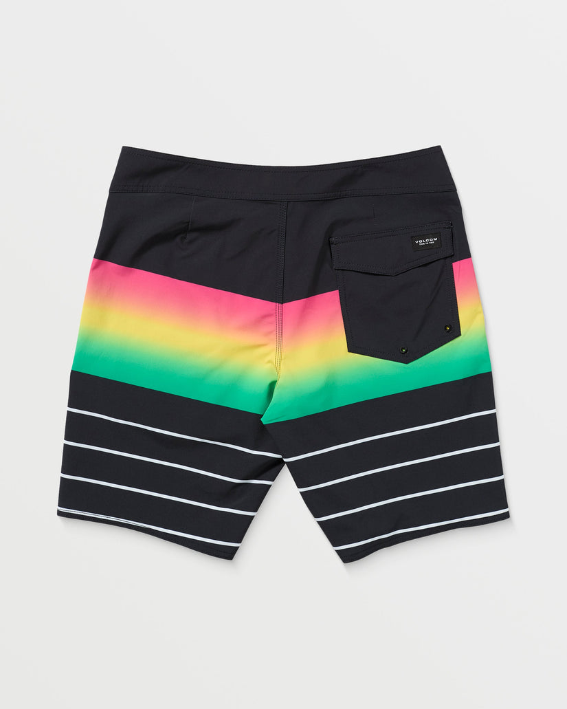 Quarta Fade Mod 19" Boardshort - NEW BLACK