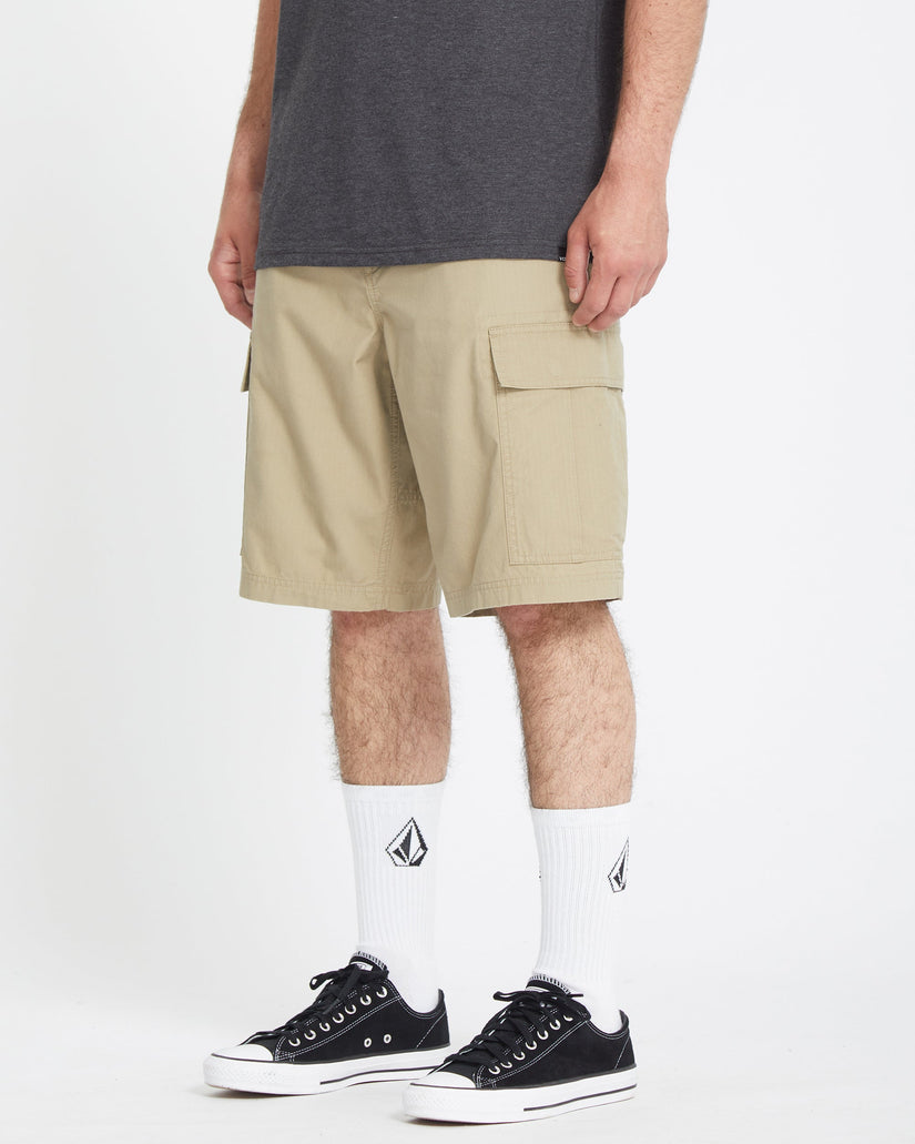 Strange Tripper 22" Cargo Short - Khaki