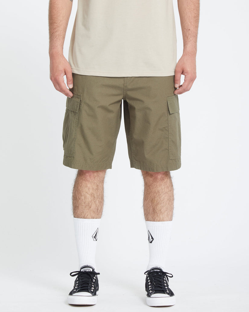 Strange Tripper 22" Cargo Short - Wintermoss