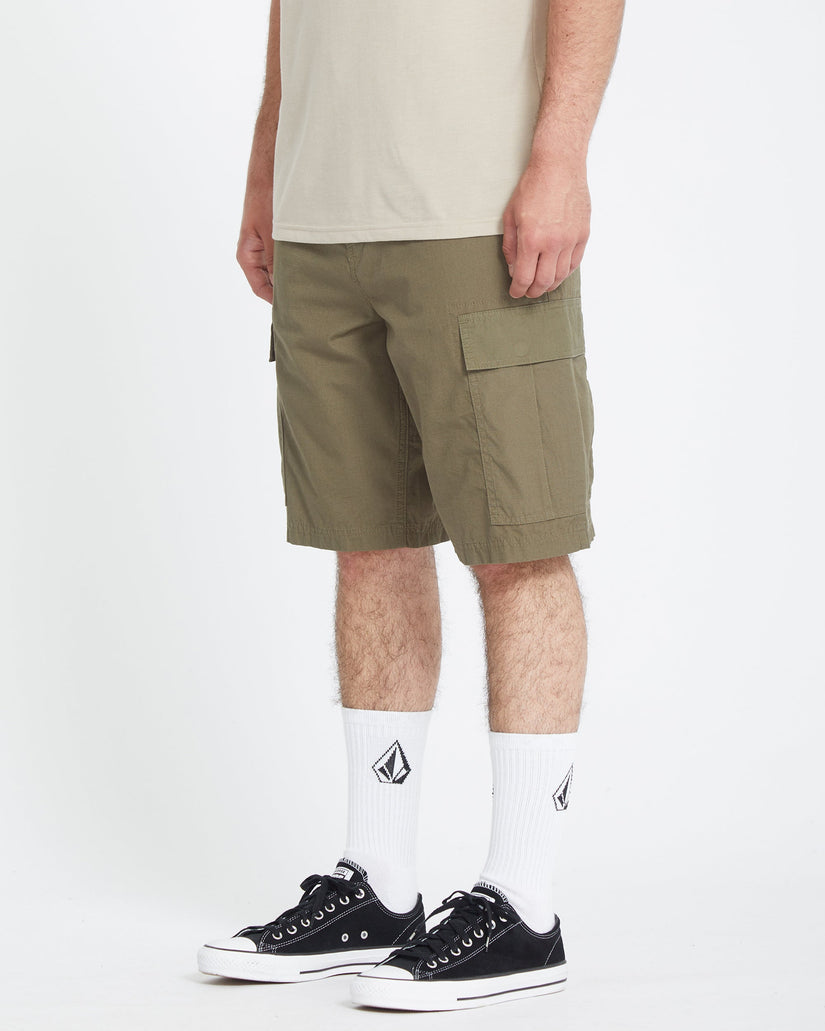 Strange Tripper 22" Cargo Short - Wintermoss
