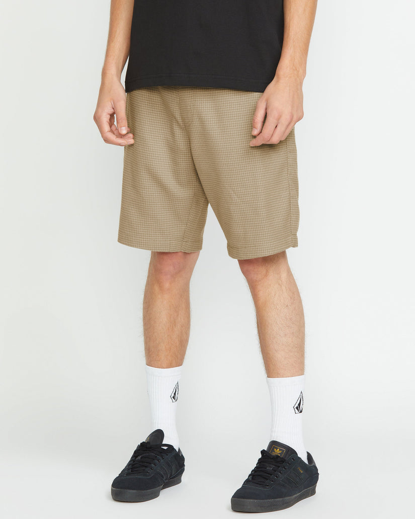 Frickin Elasticated Waist 19" Short - LIGHT KHAKI