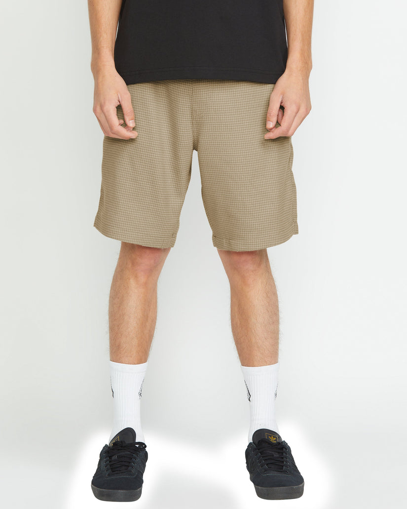 Frickin Elasticated Waist 19" Short - LIGHT KHAKI