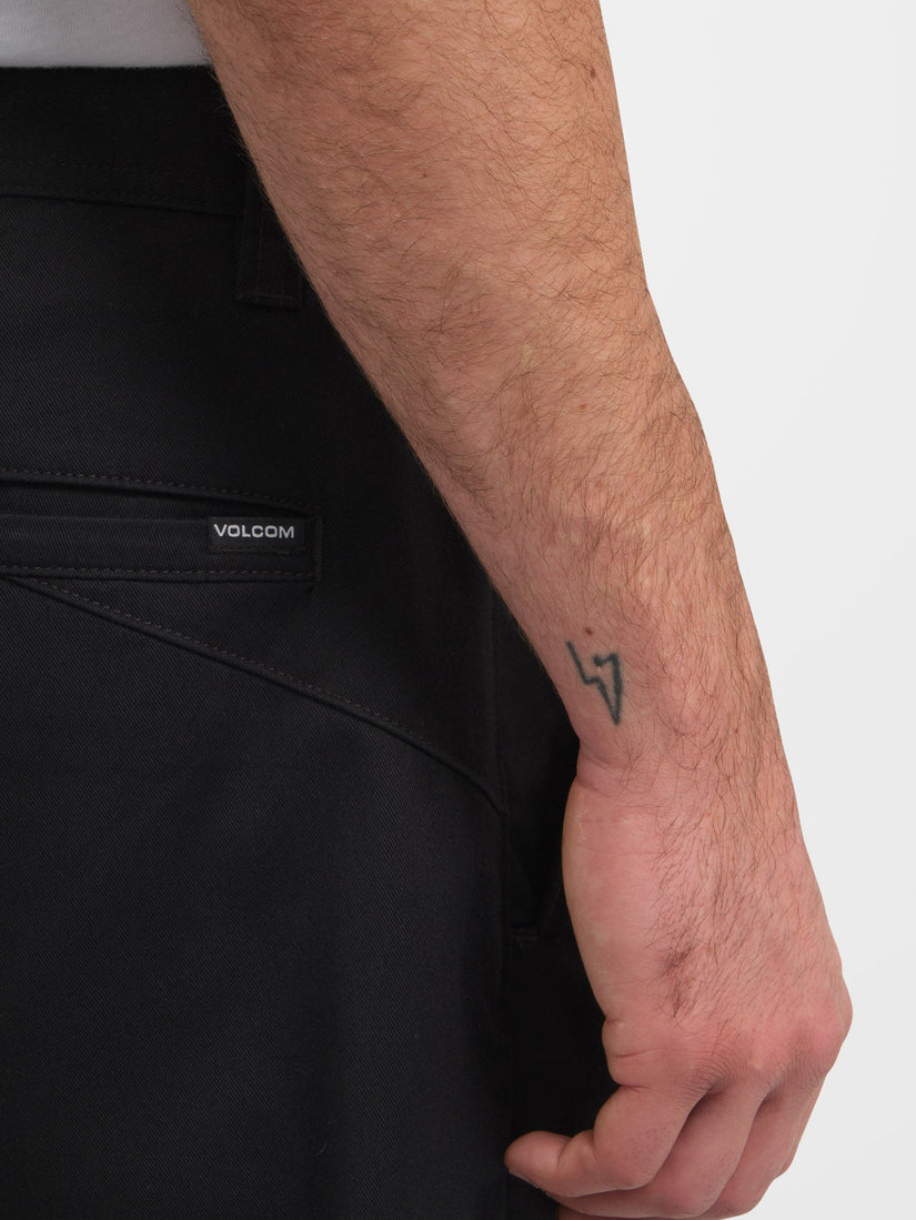 Frickin Regular Stretch Chino Trousers - BLACK (A1112304_BLK) [1]