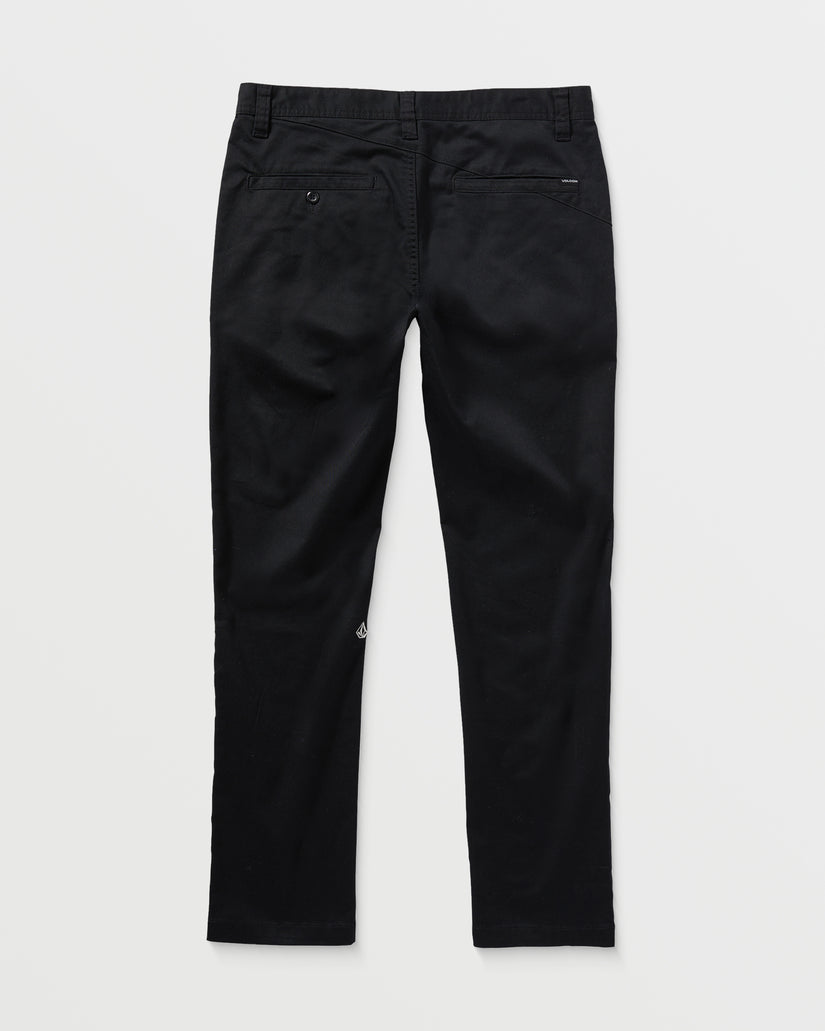 Frickin Slim Stretch Chino Trousers - BLACK