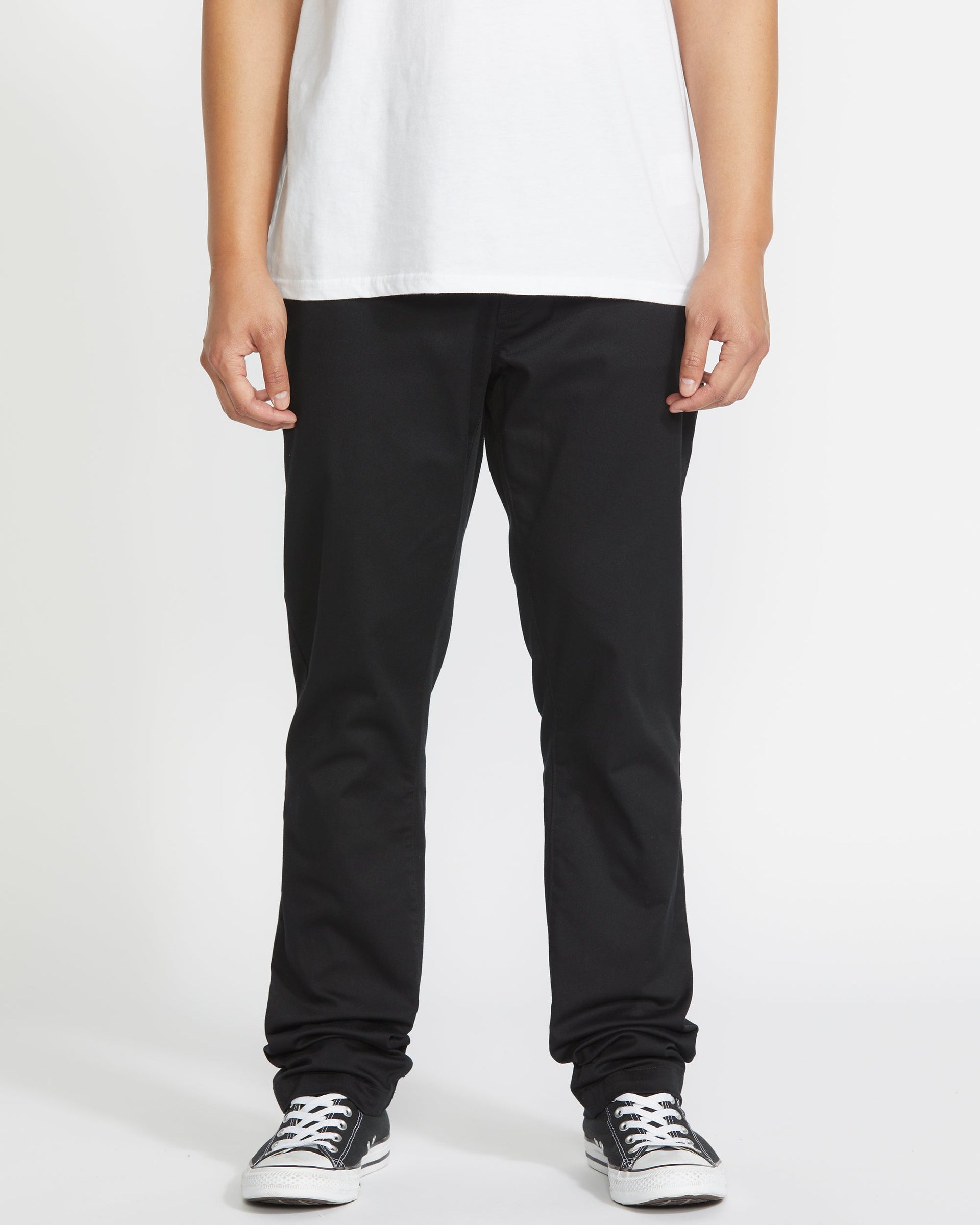 Rock Creek Heren Designer Chinobroek Regular Slim Chinobroek W29-W40 RC-390, lichtgrijs, 31W / 32L