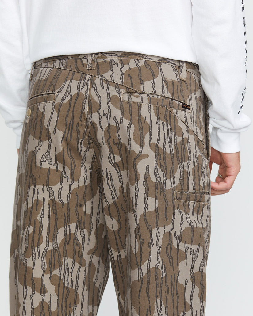 Frickin Skate Work Chino Trousers - BRINDLE