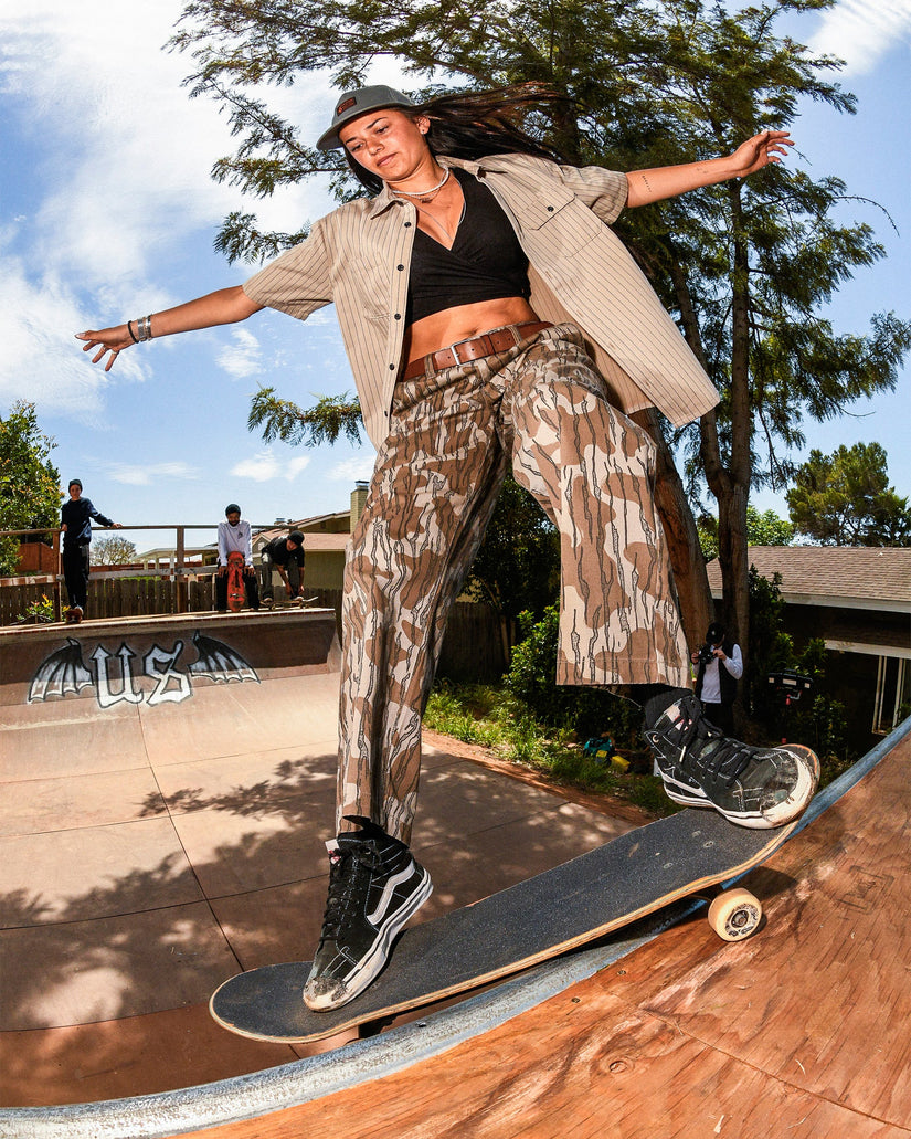 Frickin Skate Work Chino Trousers - BRINDLE