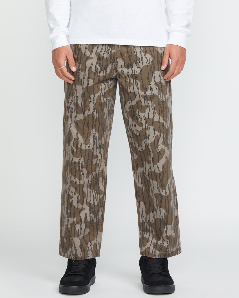 Frickin Skate Work Chino Trousers - BRINDLE
