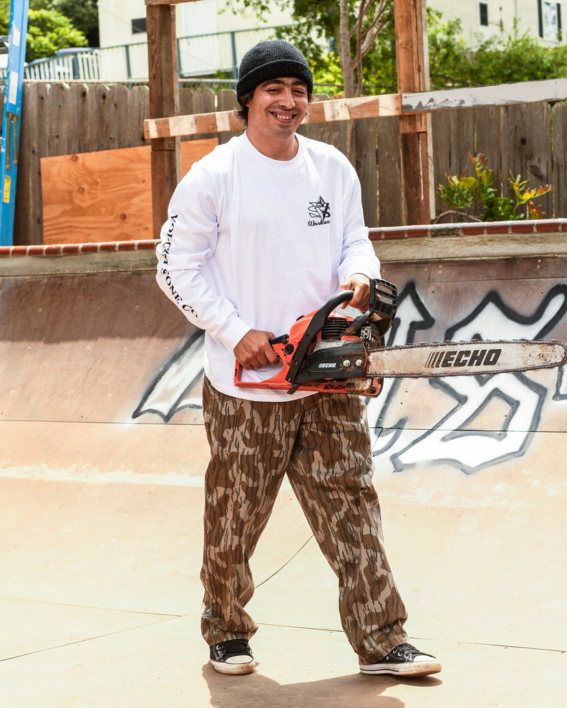 Frickin Skate Work Chino Trousers - BRINDLE