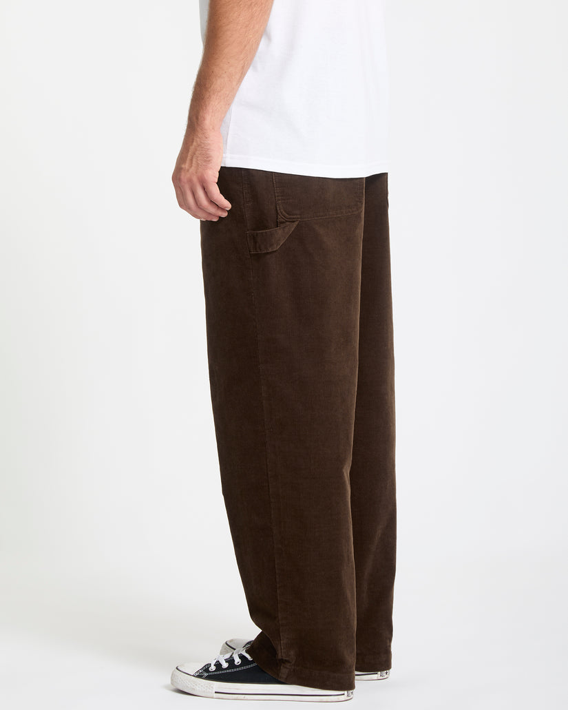Kraftsman Corduroy Trousers - Brown Stone