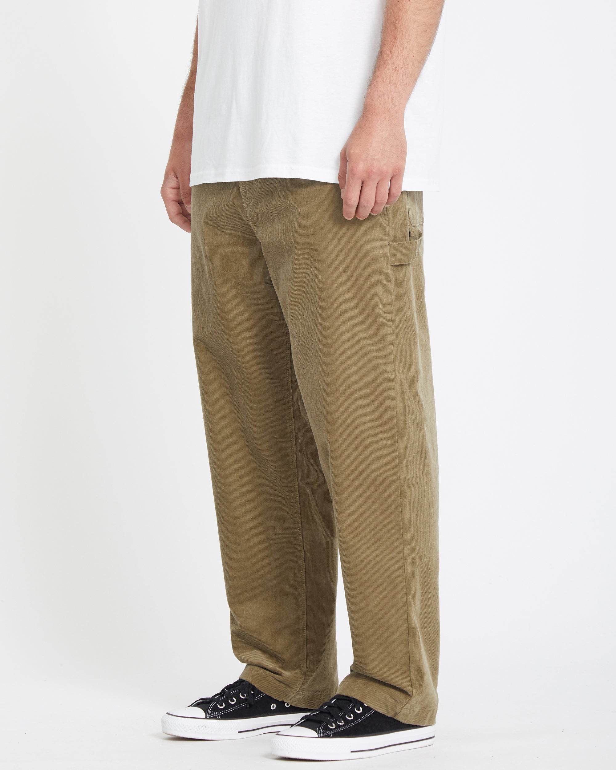 Kraftsman Corduroy Trousers - KHAKI - Men - Volcom UK – Volcom