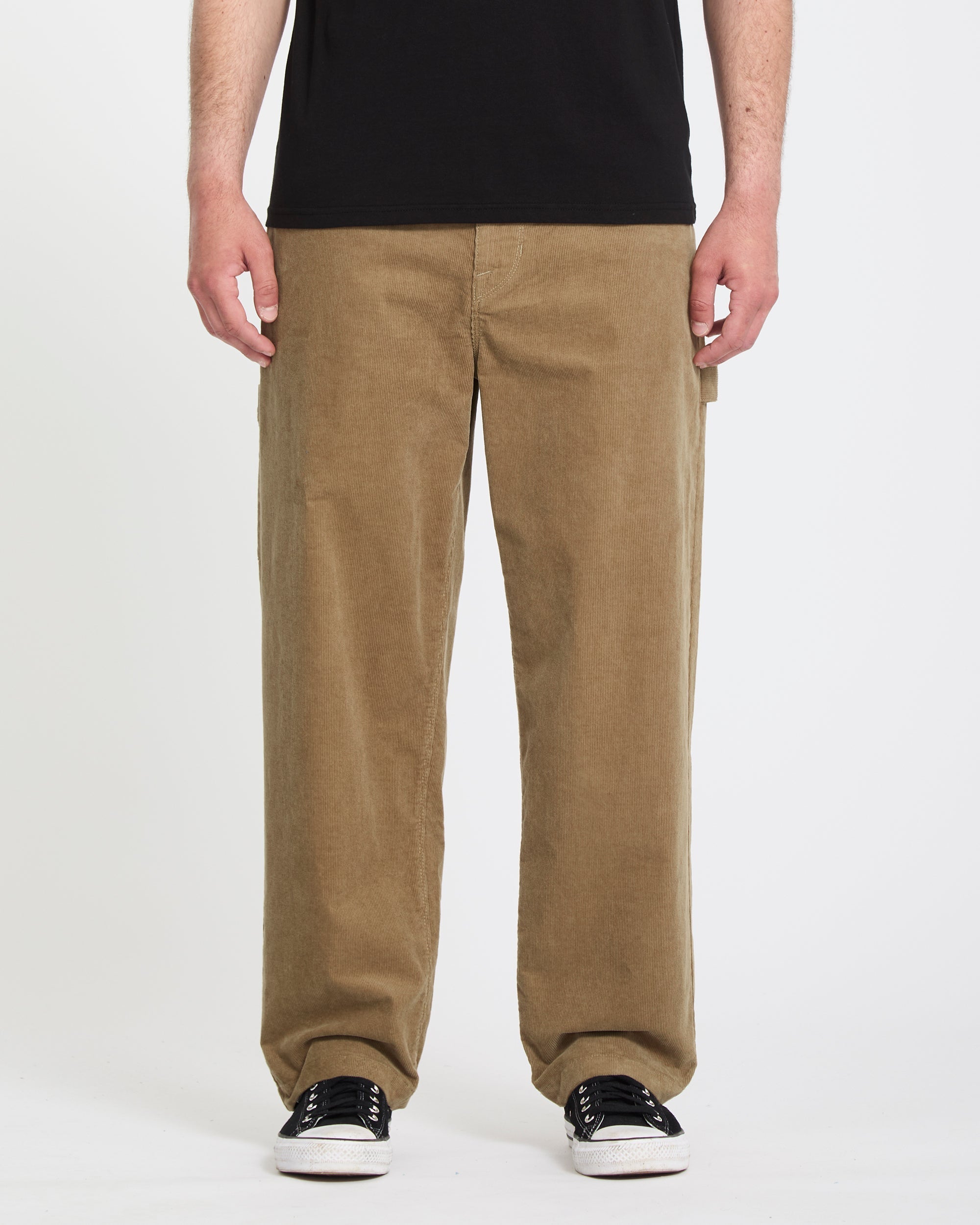 Frickin Modern Stretch Chino Trousers - DARK BROWN - Men - Volcom