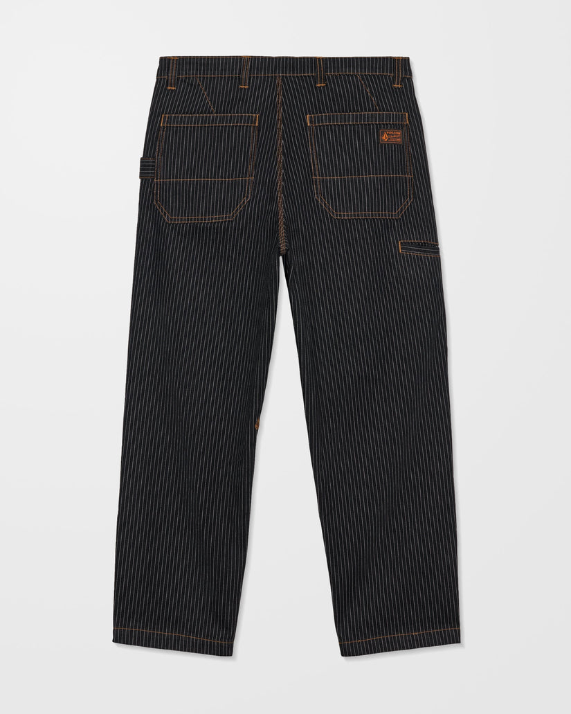 Work Dialed Trousers - Black Stripe