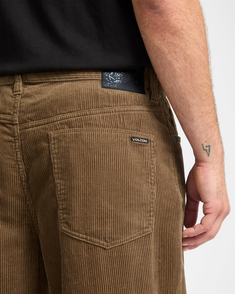 Billow Tapered Corduroy Trousers - Ermine