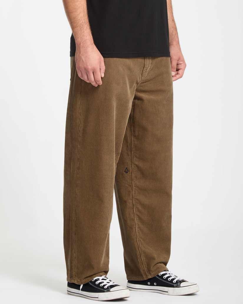 Billow Tapered Corduroy Trousers - Ermine