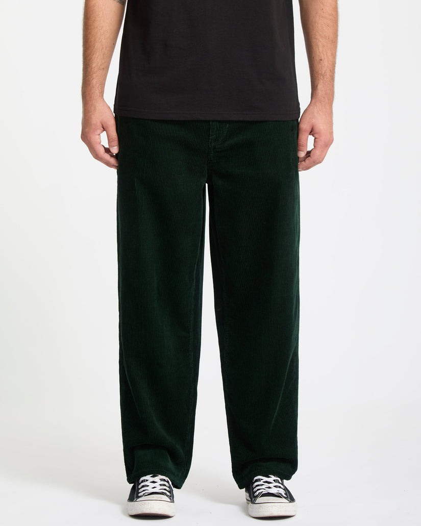 Billow Tapered Corduroy Trousers - Scarab