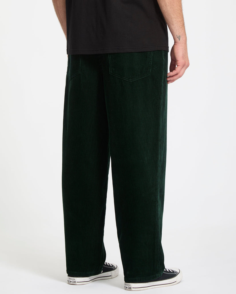 Billow Tapered Corduroy Trousers - Scarab