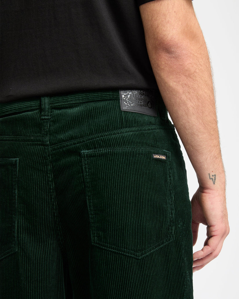 Billow Tapered Corduroy Trousers - Scarab