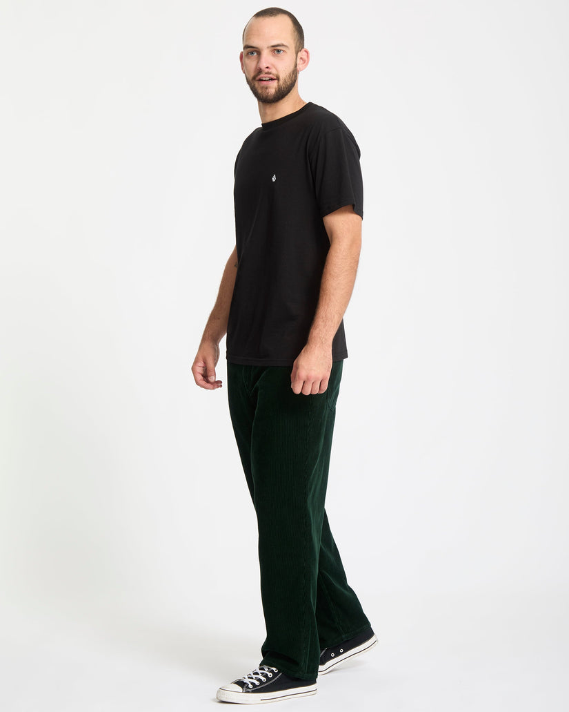 Billow Tapered Corduroy Trousers - Scarab