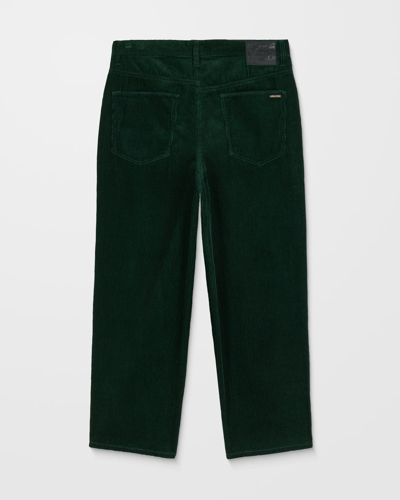 Billow Tapered Corduroy Trousers - Scarab