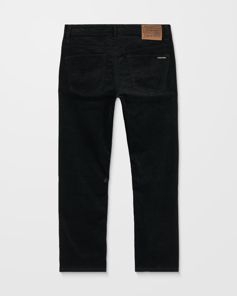 Solver 5 Pocket Corduroy Trousers - Black