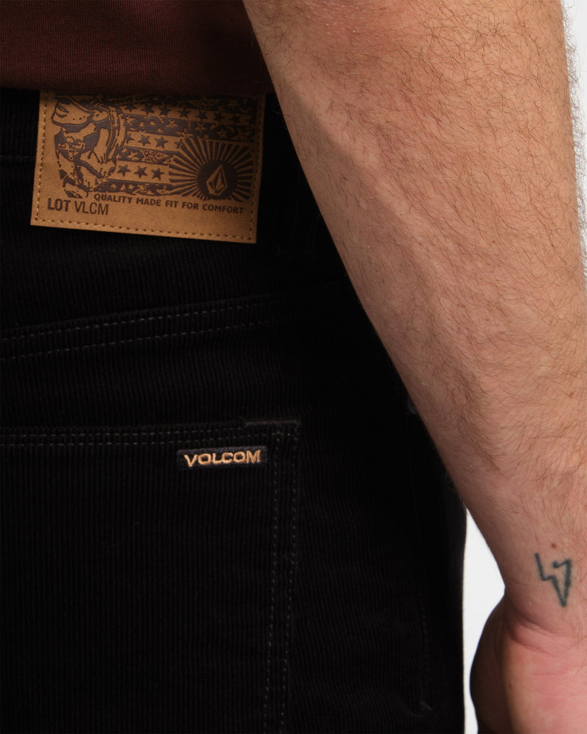 Solver 5 Pocket Corduroy Trousers - Black