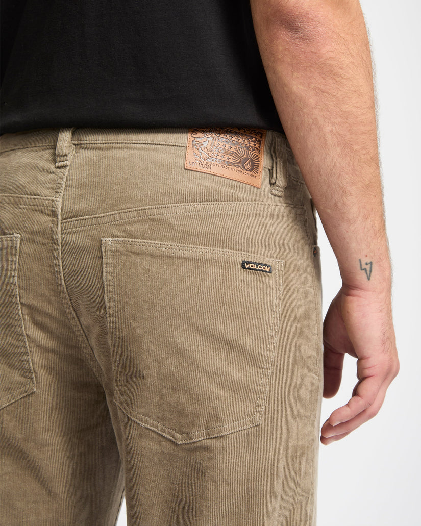 Solver 5 Pocket Corduroy Trousers - Brindle