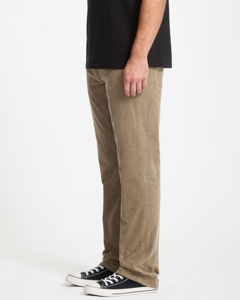 Solver 5 Pocket Corduroy Trousers - Brindle