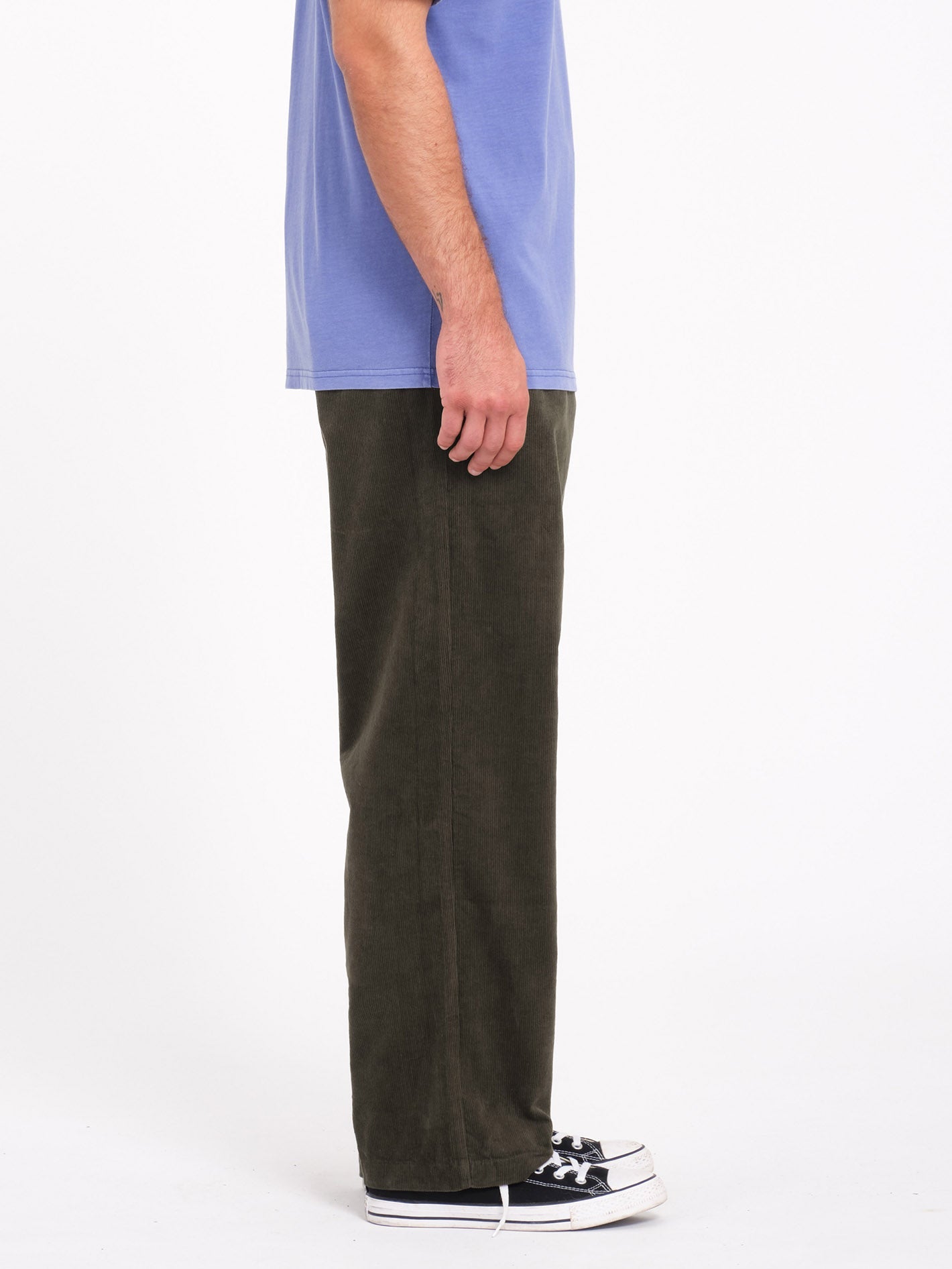 Frickin Loose Tapered Corduroy Trousers - Wren - Men - Volcom UK