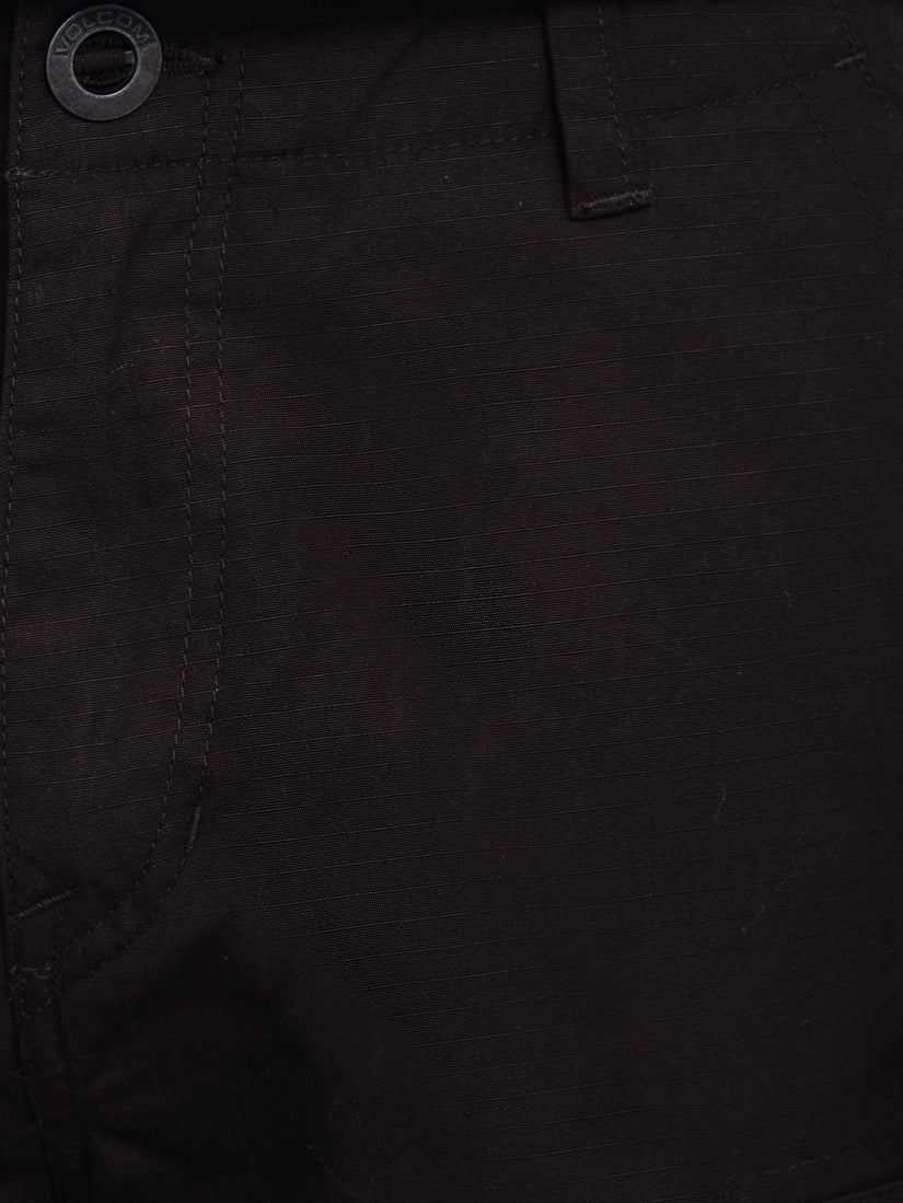 Strange Tripper Tapered Cargo Trousers - Black