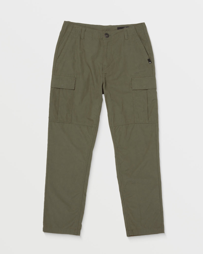 Strange Tripper Tapered Cargo Trousers - WINTERMOSS