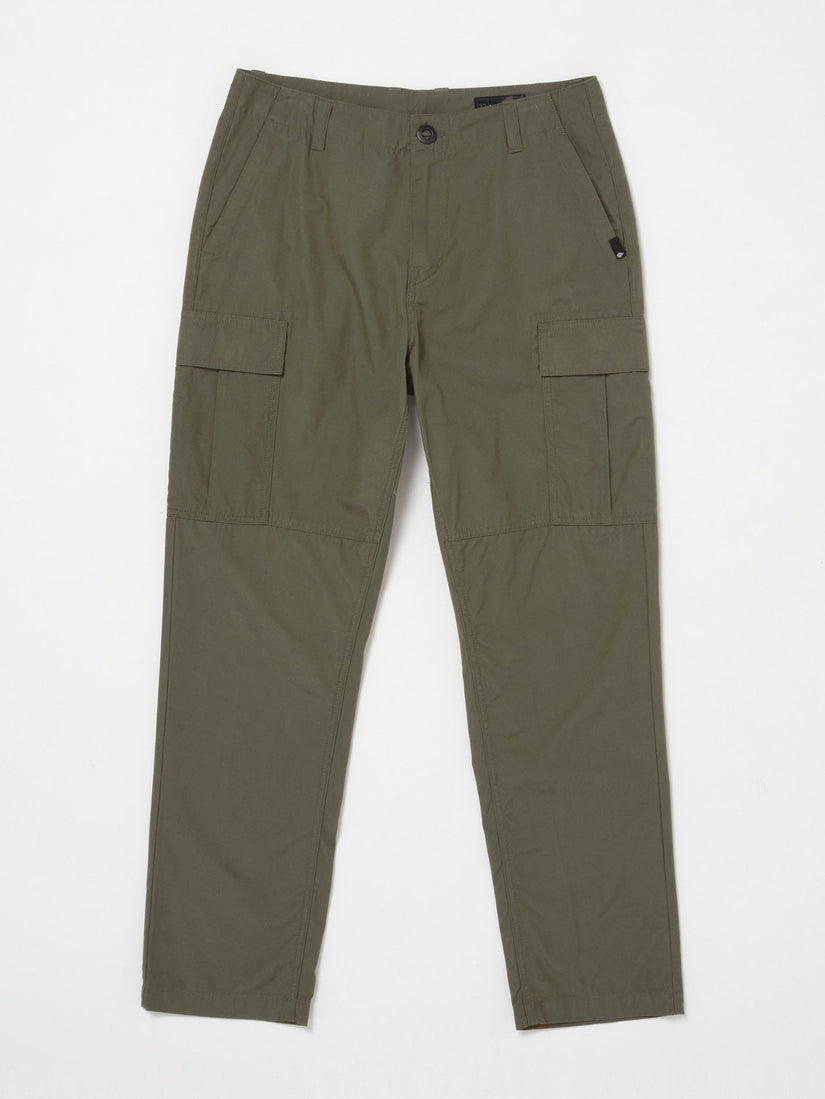 Strange Tripper Tapered Cargo Trousers - Wintermoss