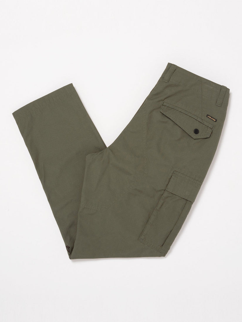 Strange Tripper Tapered Cargo Trousers - Wintermoss