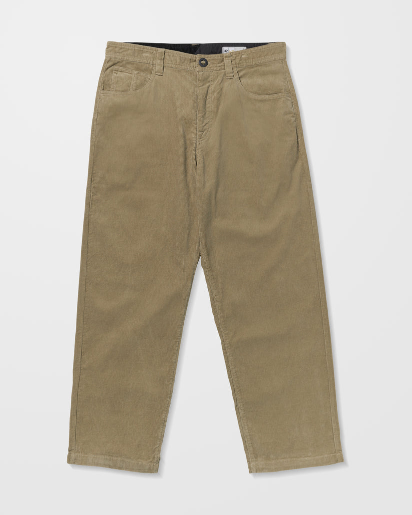 Frickin Loose Tapered Corduroy Trousers - Khaki