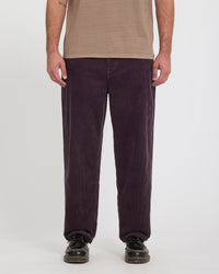 Billow Tapered Corduroy Trousers - Raisin