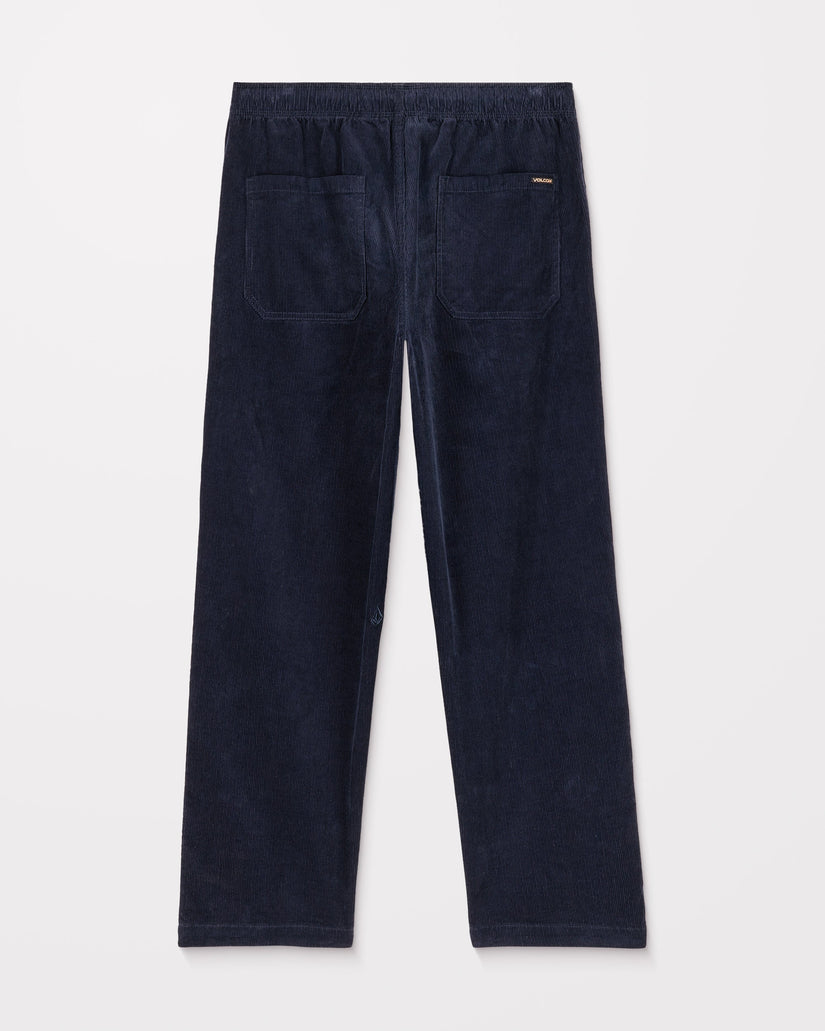 Psychstone Elasticated Waist Trousers - Navy
