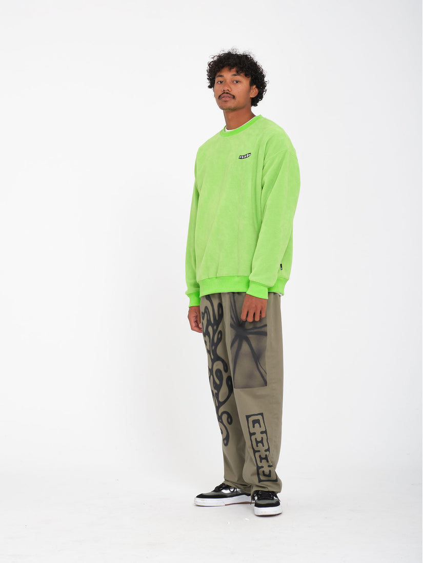 Zephyr Elastic Waist Trousers - Wintermoss
