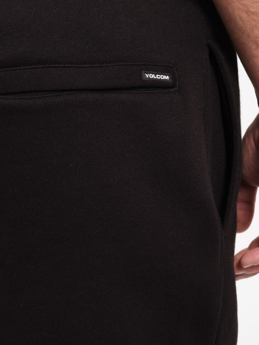 Single Stone Fleece Trousers - Black
