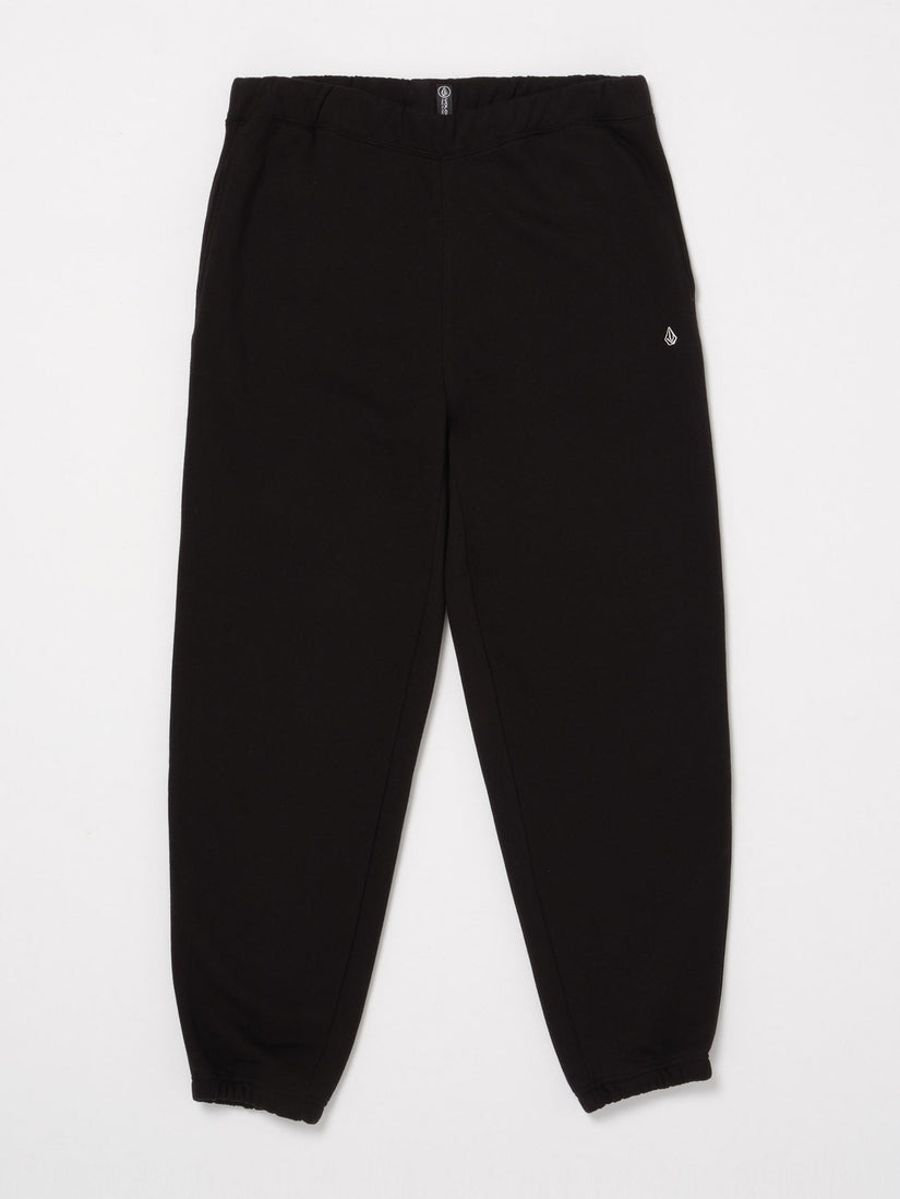Single Stone Fleece Trousers - Black