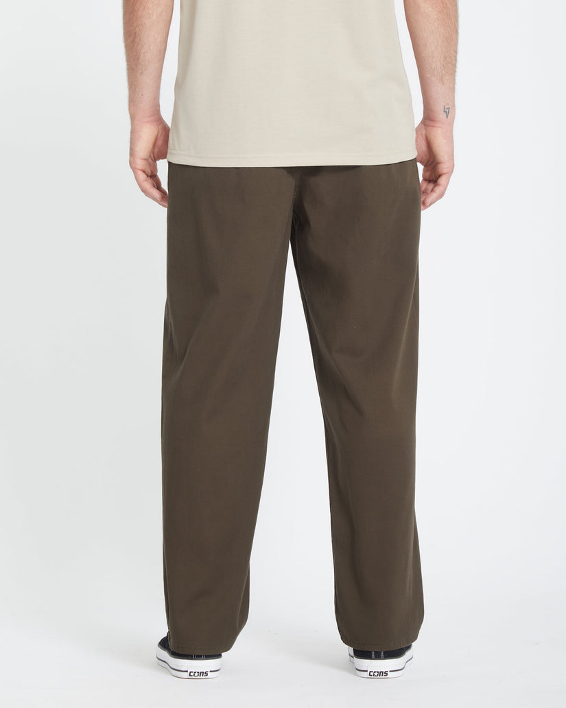Freazy Loose Elasticated Waist Trousers - WREN