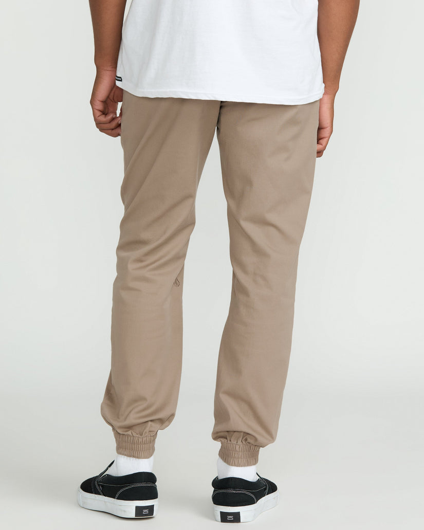 Frickin Slim Jogger Trousers - Khaki