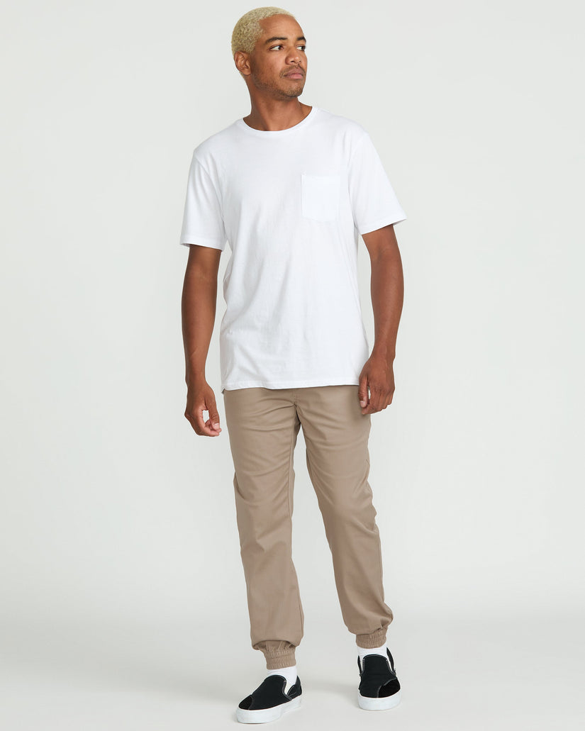 Frickin Slim Jogger Trousers - Khaki