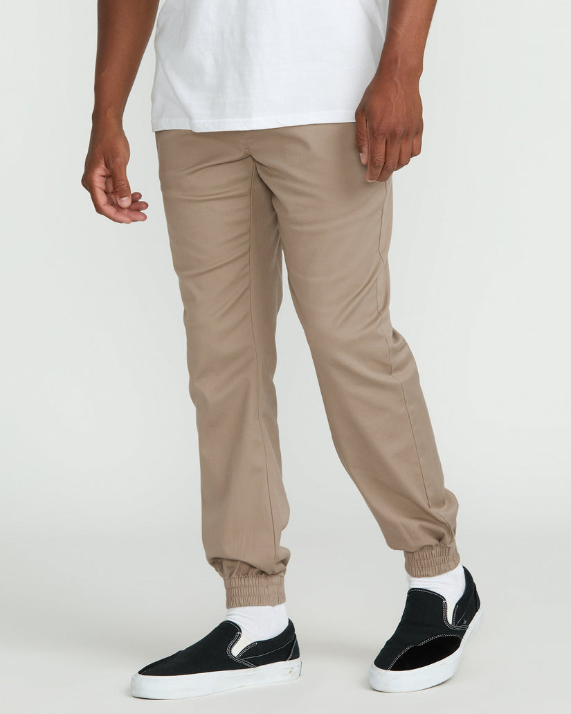 Frickin Slim Jogger Trousers - Khaki