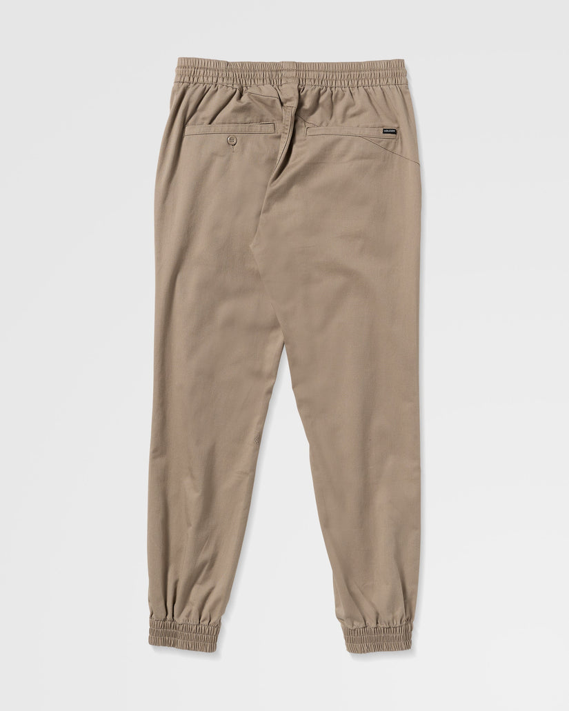 Frickin Slim Jogger Trousers - Khaki