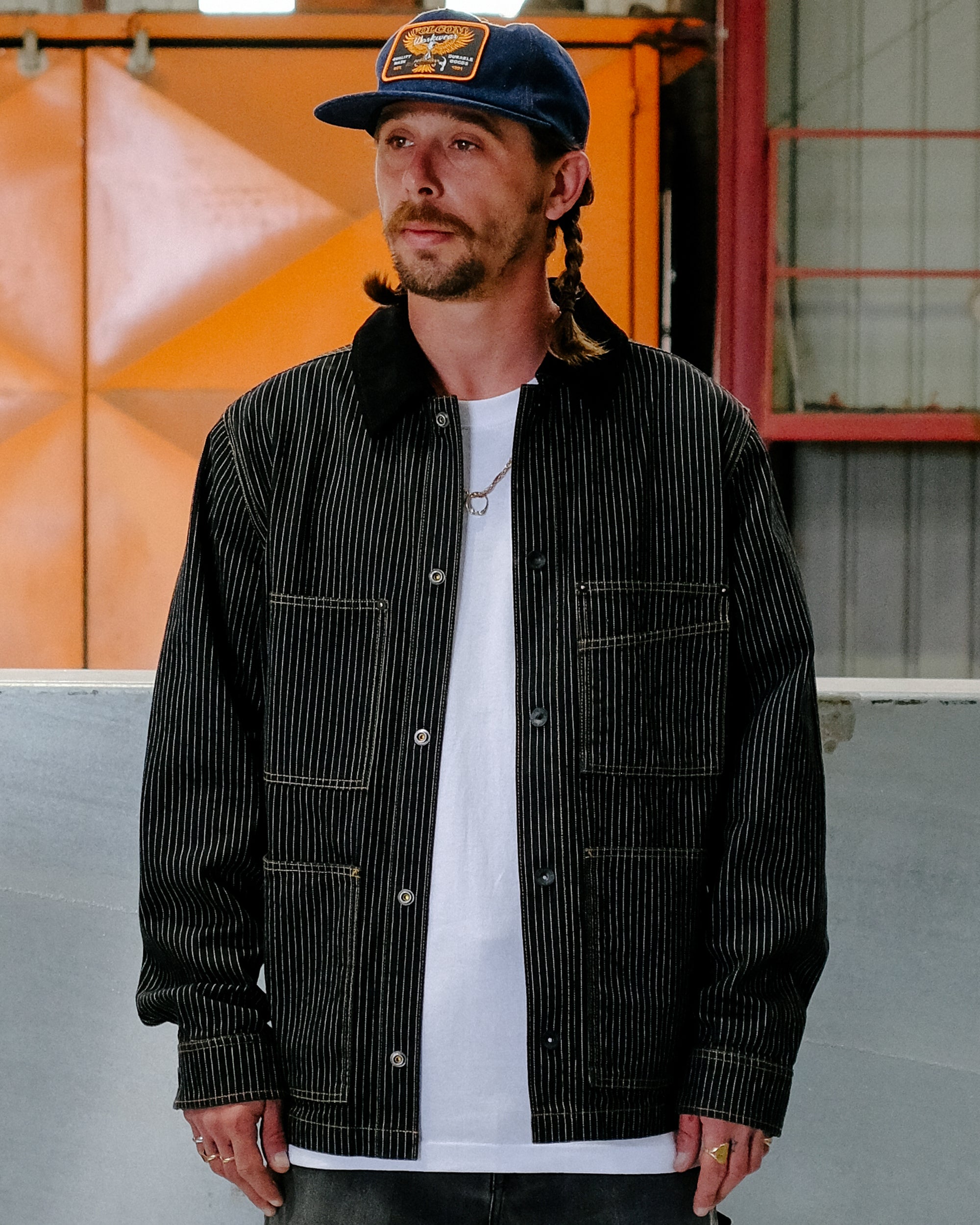 Work Dialed Jacket - Black Stripe - Men - Volcom EU – Volcom