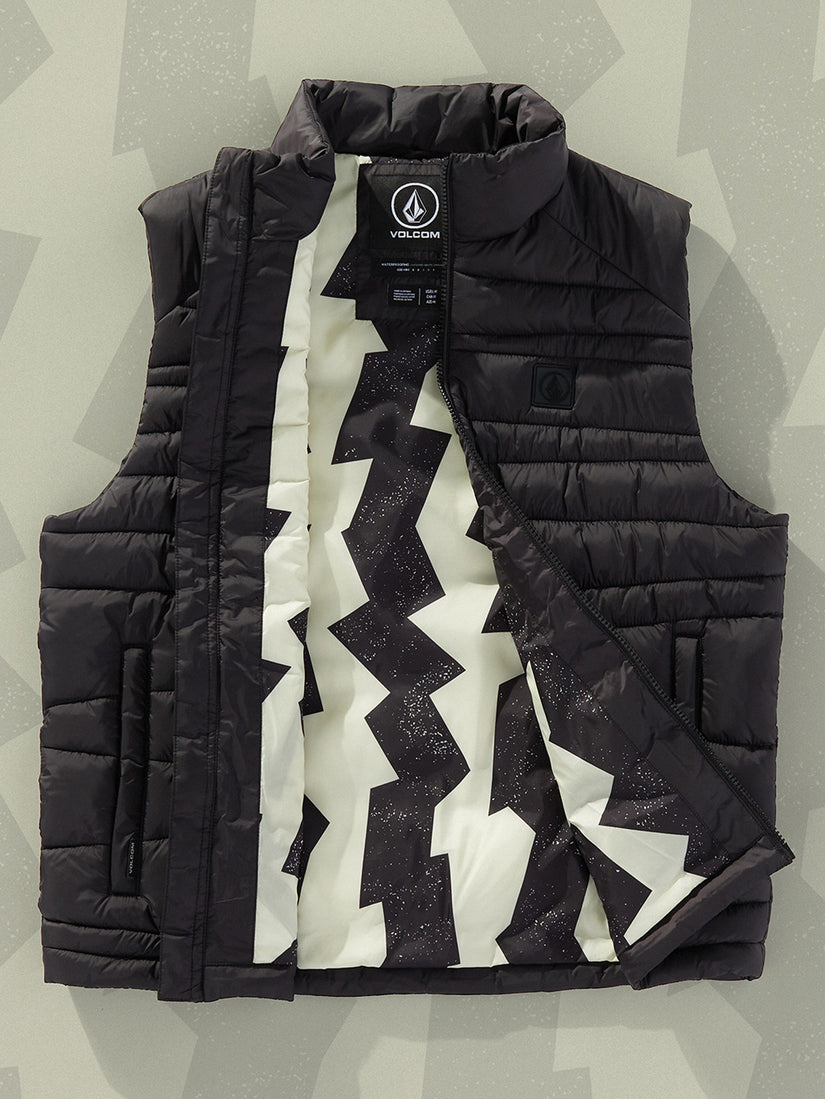 Earth Tripper Puff Vest - BLACK