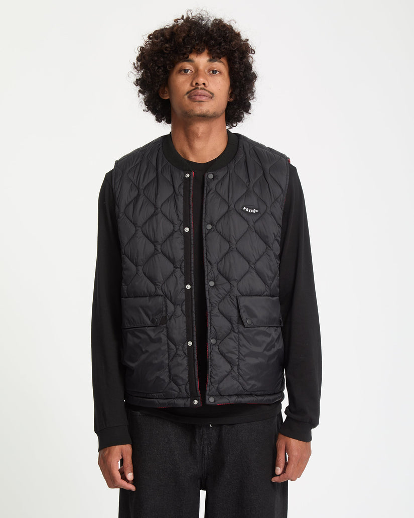 Bowered Reversible Vest - Lifeguard Red